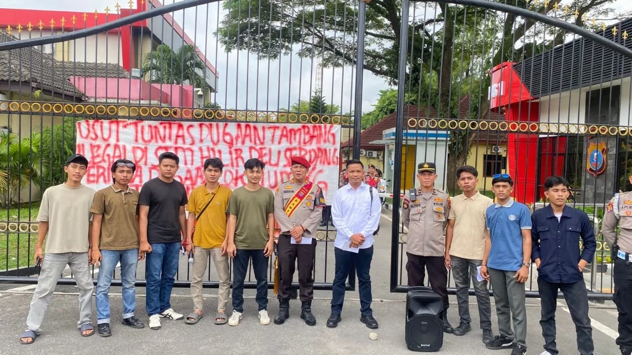 Bongkar Dugaan Galian C! Mahasiswa Ultimatum Polda Sumut: Tangkap Mafia Tambang, Jangan Lindungi Oknum!