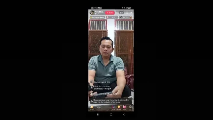 Bupati Palas Live TikTok di Akun Ketua Bawaslu, Pasti Siregar Siap Laporkan ke DKPP