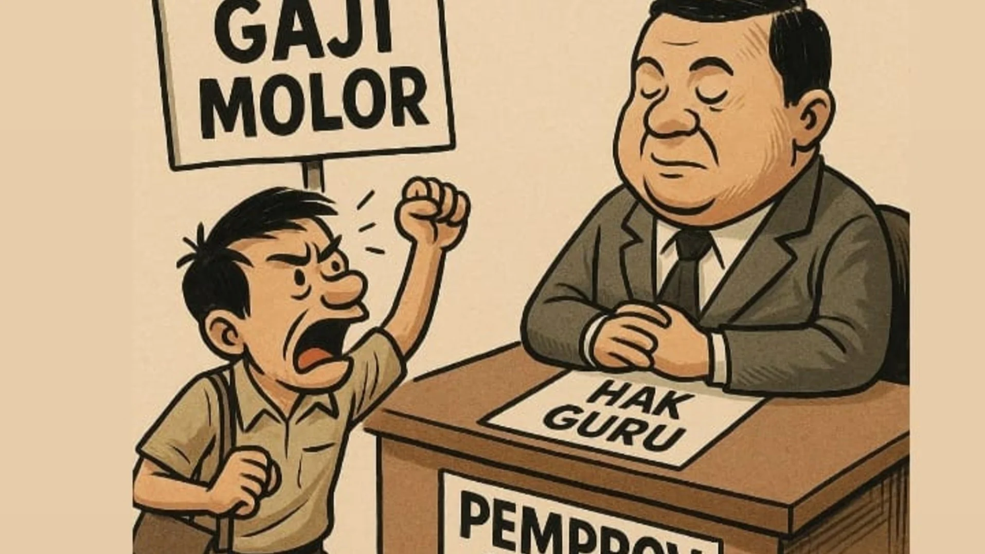 Gaji Guru Molor, Pemprov Sumut Diduga Abaikan Hak ASN PPPK dan Honorer