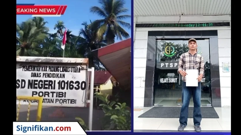 Ketua FAKTA Resmi Laporkan Kepala SD Negeri 101630 Portibi ke Kejati Sumut Terkait Dugaan Pungli Dana PIP
