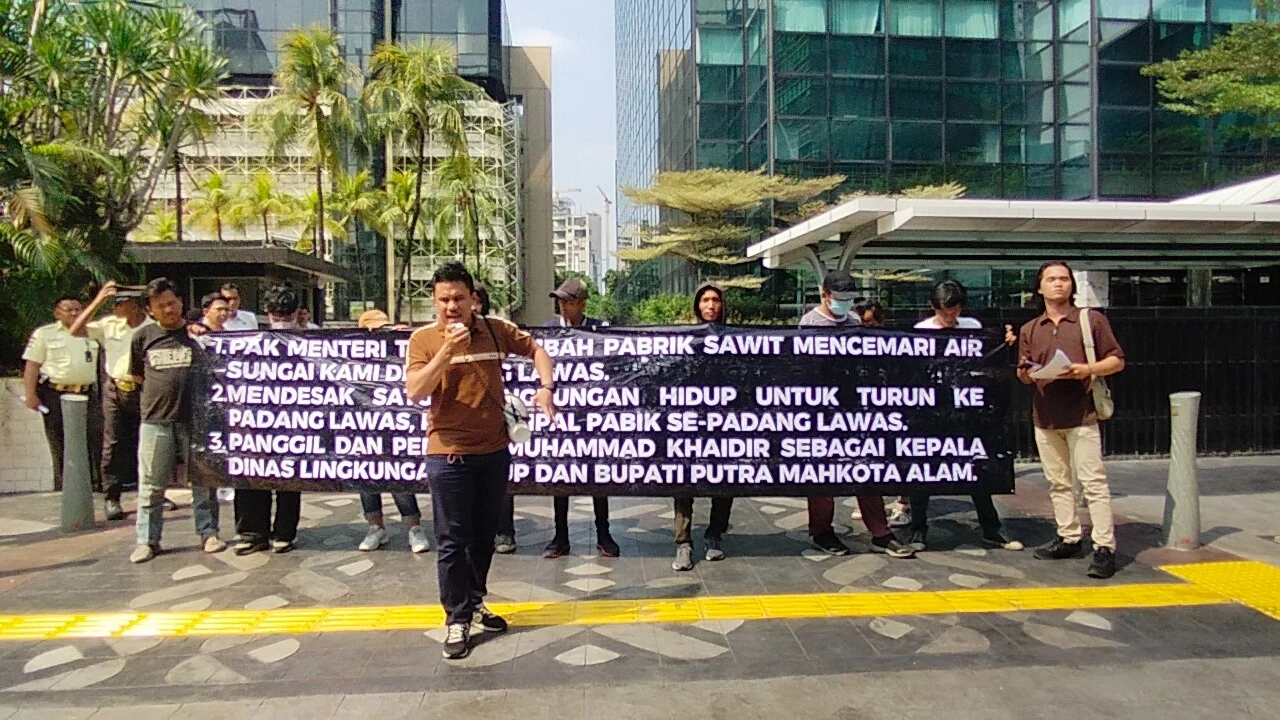 Mahasiswa Desak Kembali KLH Turun Ke Padang Lawas Periksa Ipal Pabrik Sawit Se-Padang Lawas