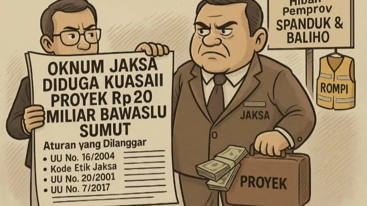 Proyek Spanduk Pilkada Rp20 Miliar, Jejak Tangan Oknum Jaksa di Balik Layar