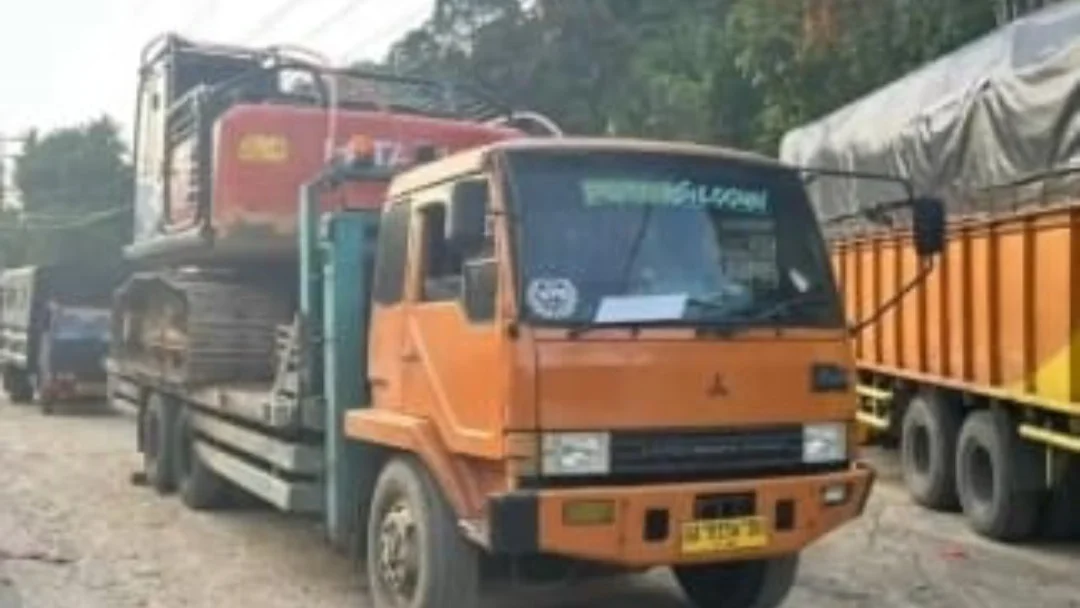 Saat Amankan 2 Unit Ekskavator untuk Tambang Emas Ilegal, Personil Gabungan Polda Sumut Dikabarkan Diintervensi Belasan Pria