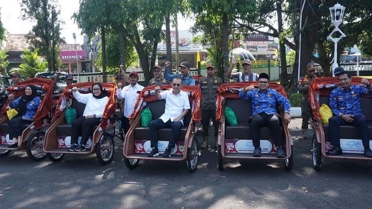 Wisata Baru di Maliboro, Keliling Naik Becak Listrik